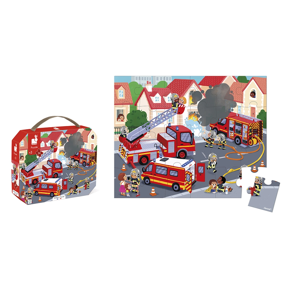 Photo produit : Puzzles PUZZLE POMPIERS   24 PCS