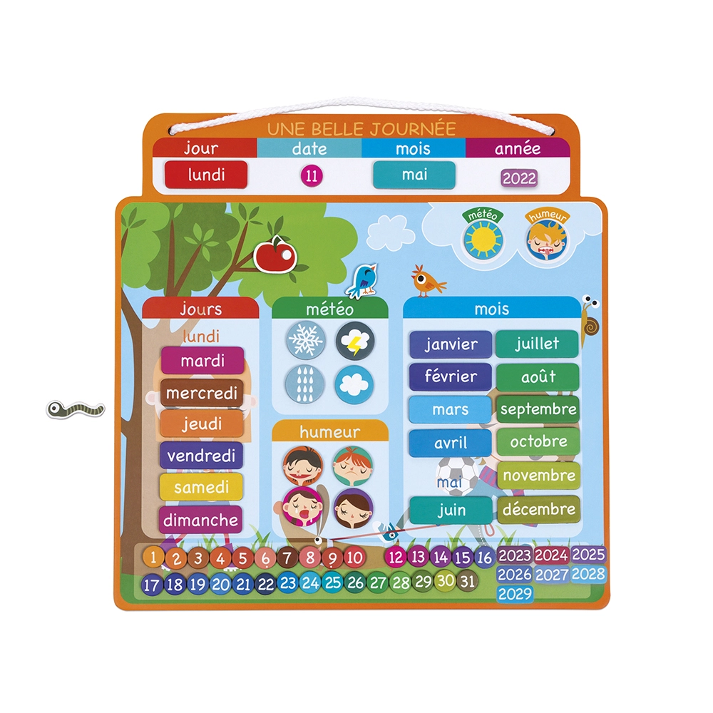 Photo produit : Jouets AGENDA MAGNETIQUE UNE BELLE JOURNEE