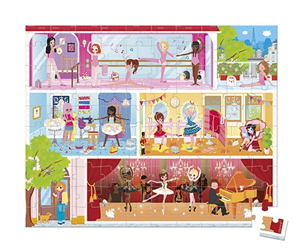 Photo produit : Puzzles PUZZLE DANSE ACADEMIE   100 PCS