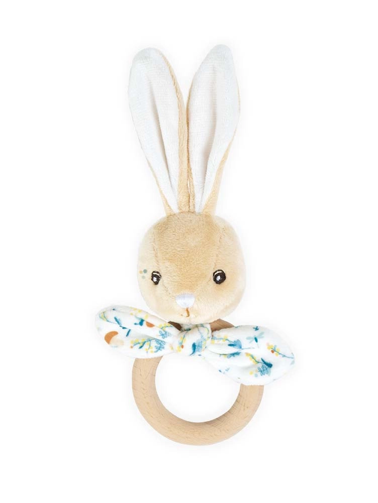 Photo produit : Peluches FRIPONS   ANNEAU DE DENTITION LAPIN JUSTIN   MINI