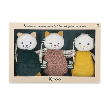 Photo produit : Peluches Set de doudous sensoriels