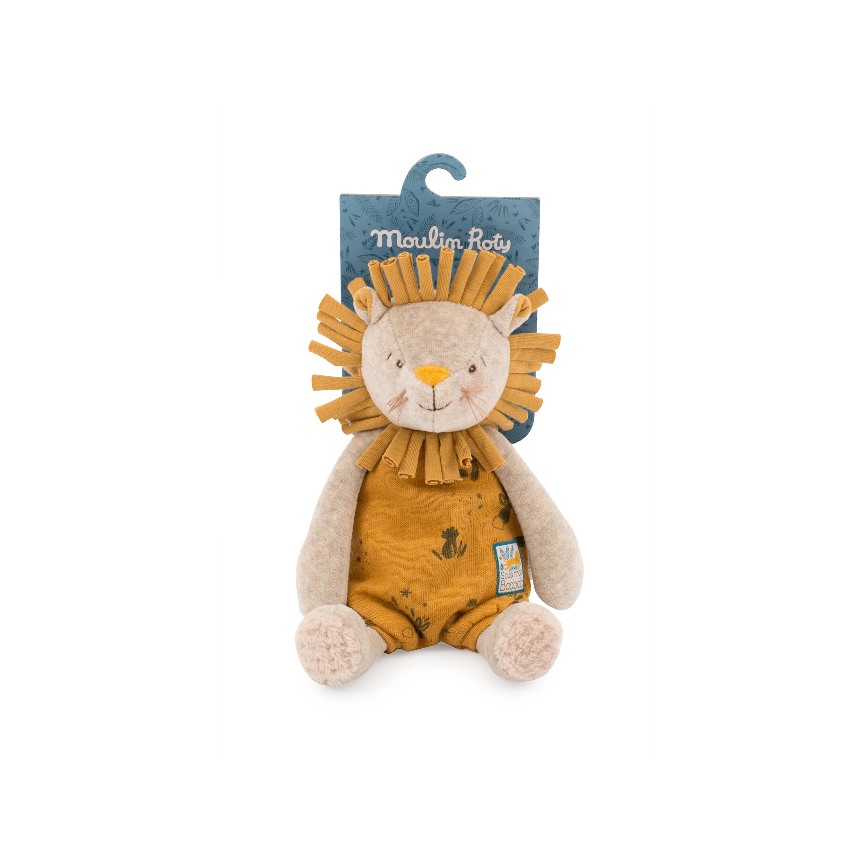 Photo produit : Peluches Poupee musique lion Sous mon baobab