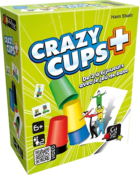 Photo produit : Jeux de société CRAZY CUPS PLUS