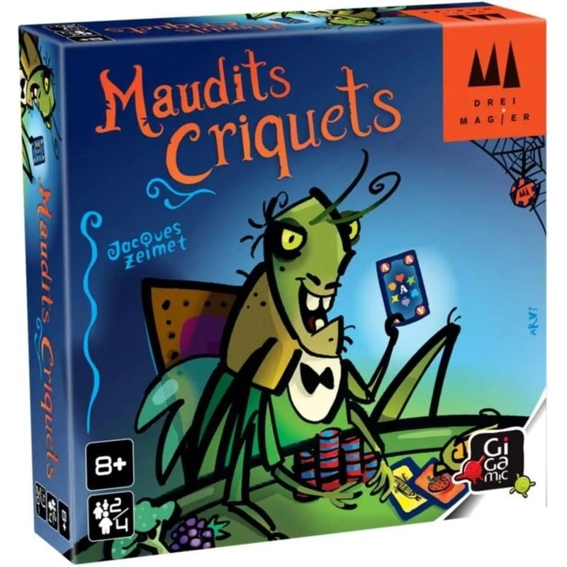 Photo produit : Jeux de société MAUDITS CRIQUETS 