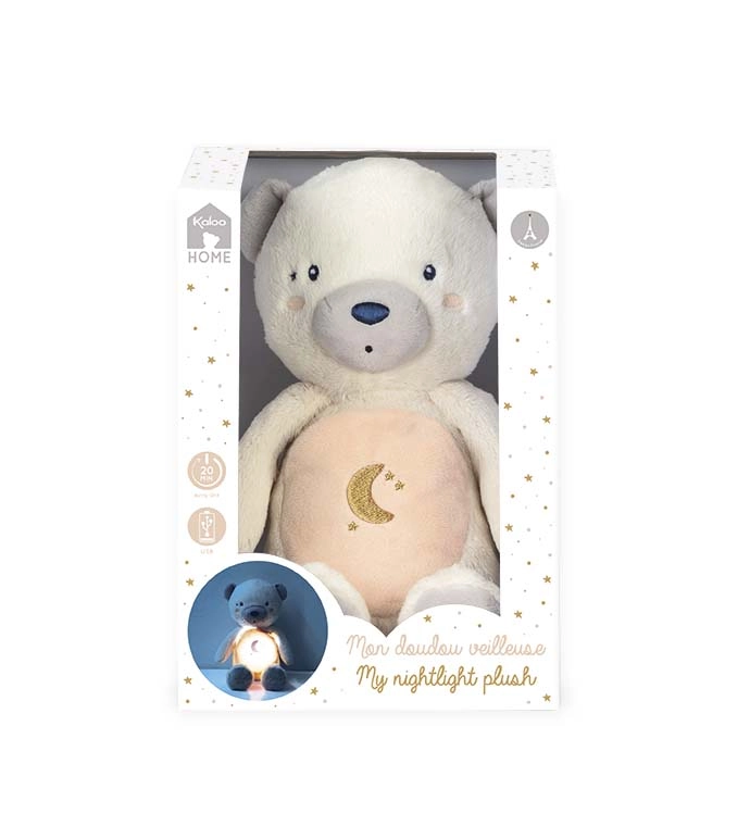 Photo produit : Peluches HOME - MON DOUDOU VEILLEUSE OURS