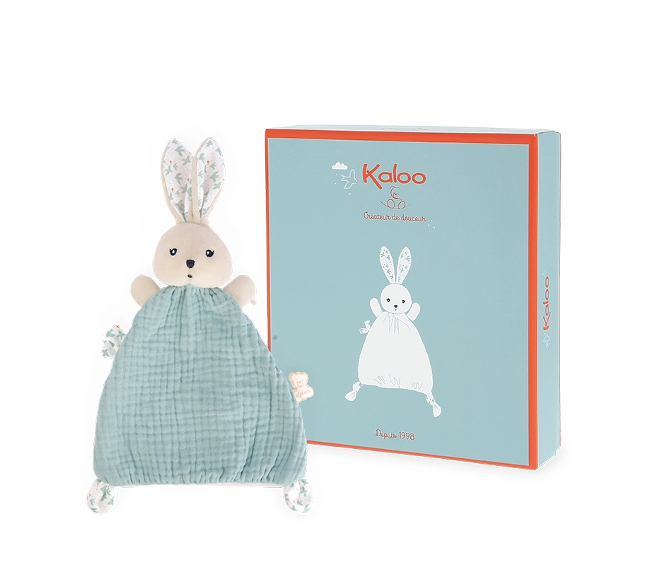 Photo produit : Peluches K'DOUX - DOUDOU LAPIN COLOMBE - 20CM